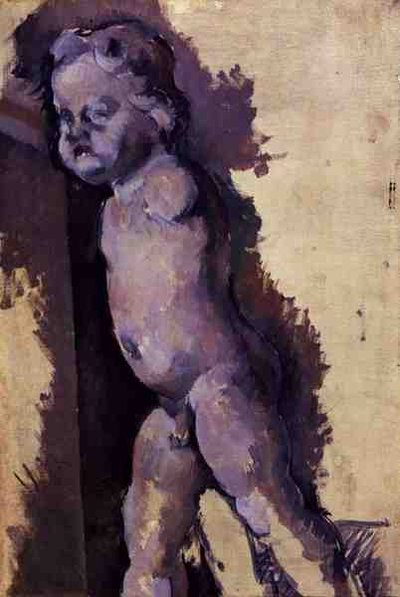 Putton kipsivalu, n. 1894-1895 (öljy kankaalle) tekijältä Paul Cézanne