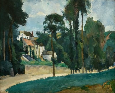 Tie Pontoisessa (Clos des Mathurins) tekijältä Paul Cézanne