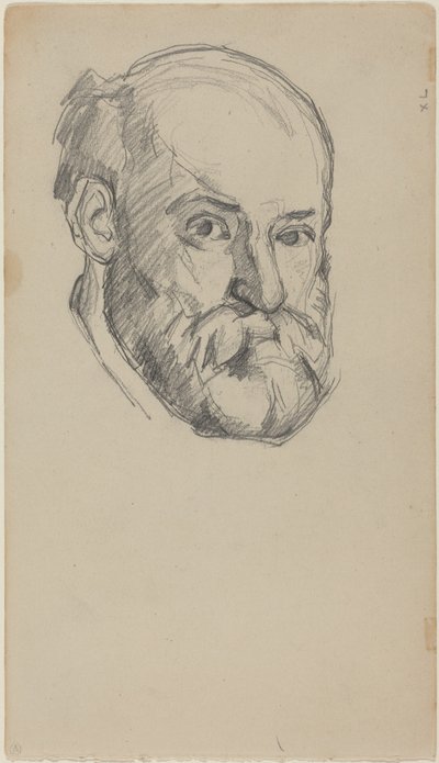 Omakuva [etupuoli] tekijältä Paul Cézanne