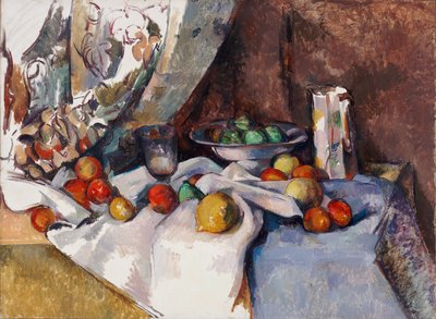 Asetelma omenoiden kanssa tekijältä Paul Cézanne