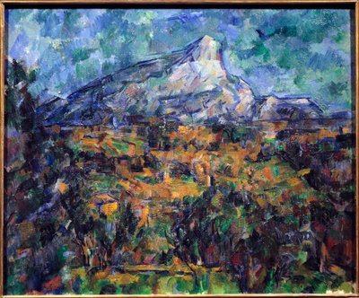 Paul Cezannen Pyhän vuoren voittomaalaus tekijältä Paul Cézanne