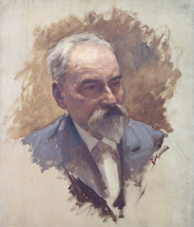 André Theuriet (1833-1907) (öljy kankaalle) tekijältä Paul Chabas