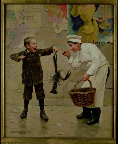 Le Petit Comis (k. 1902) tekijältä Paul Charles Chocarne Moreau