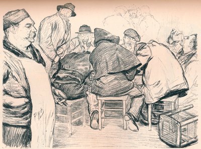 "A Purveyor of Liquid Refreshment For Anarchists", s. 1895 tekijältä Paul Charles Renouard