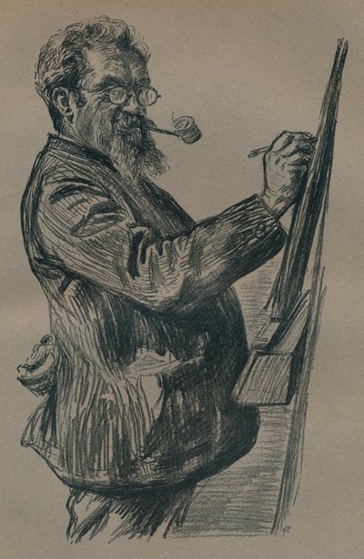"Henry Stacy Marksin kuolemanjälkeinen muotokuva", 1899 tekijältä Paul Charles Renouard