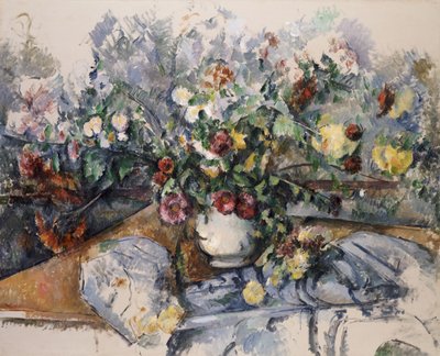 Suuri kukkakimppu, n. 1892-1895 tekijältä Paul Cézanne