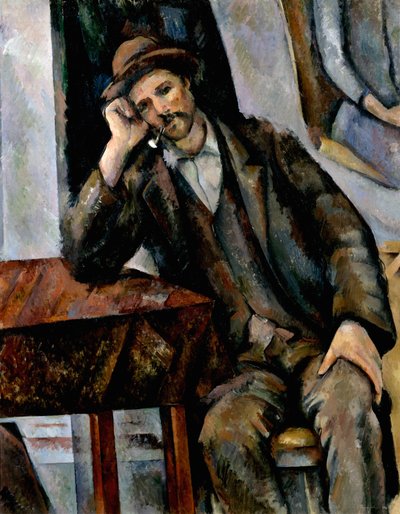 Tupakoitsija, 1890-1892. tekijältä Paul Cézanne