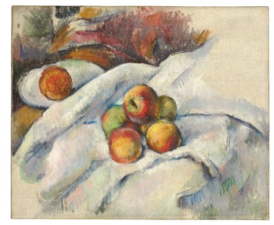 Omenat kankaalla, n.1885 tekijältä Paul Cézanne