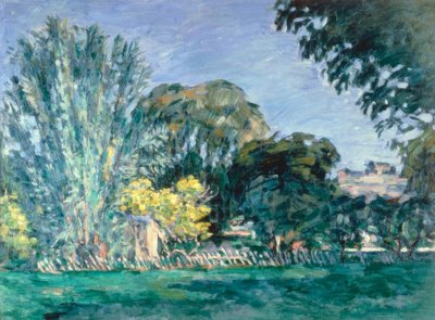 Arbres au Jas de Bouffan tekijältä Paul Cézanne
