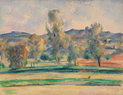 Syksyinen maisema tekijältä Paul Cézanne