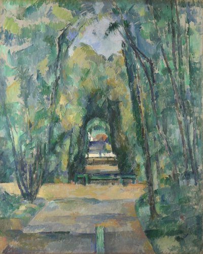 Avenue at Chantilly, 1888 tekijältä Paul Cézanne