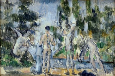 Baigneurs tekijältä Paul Cézanne