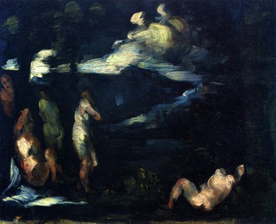 Kylpijät tekijältä Paul Cézanne