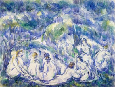 Uimarit tekijältä Paul Cézanne