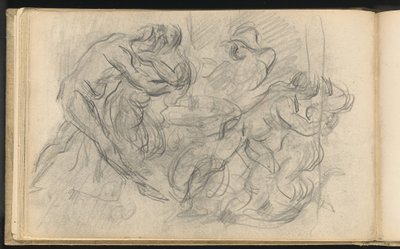 Karnevaalikohtaus, 18851888. tekijältä Paul Cézanne