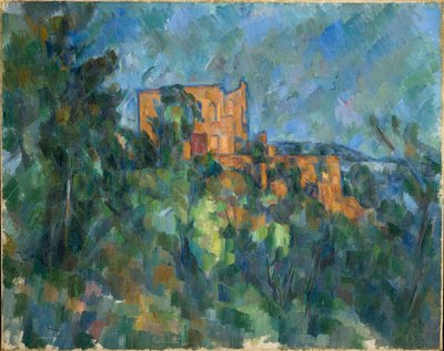 Musta linna, 1903-1904. tekijältä Paul Cézanne