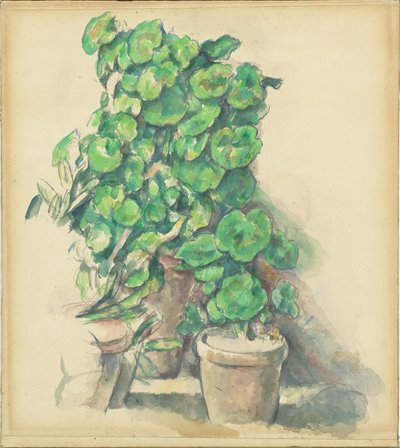 Geraniums tekijältä Paul Cézanne