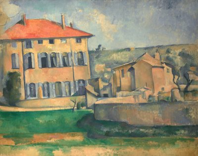 Talo Aixissa, 1885-1887 tekijältä Paul Cézanne