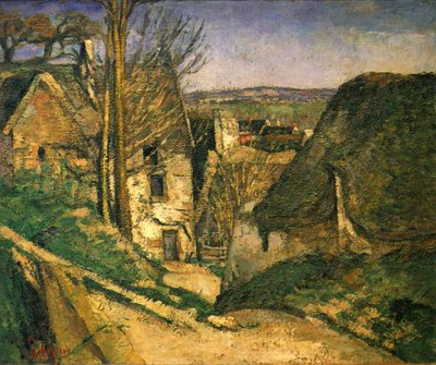 Hirtetyn miehen talo, Auvers-sur-Oise tekijältä Paul Cézanne