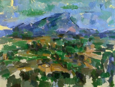 Sainte-Victoire-vuori tekijältä Paul Cézanne