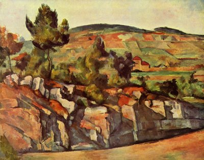 Provencen tie tekijältä Paul Cézanne