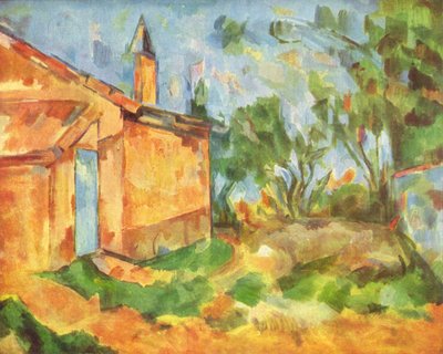 Le Cabanon de Jourdan tekijältä Paul Cézanne
