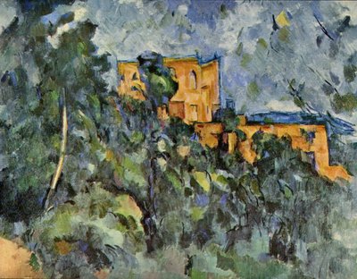 Le Château Noir tekijältä Paul Cézanne