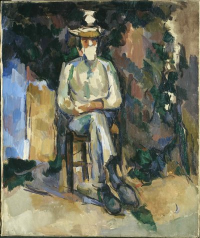 Puutarhuri Vallier, noin 1904-1906. tekijältä Paul Cézanne