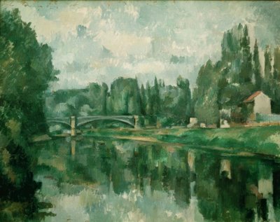 Creteilin silta (Marnen silta, Creteilissä). tekijältä Paul Cézanne