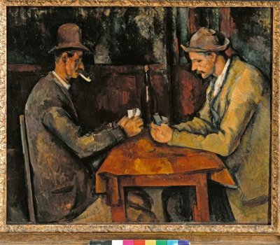 Les joueurs de cartes tekijältä Paul Cézanne