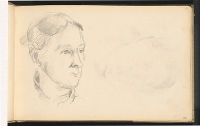 Rouva Cezanne tekijältä Paul Cézanne