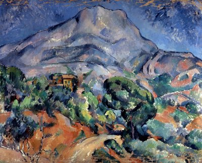 Mount Sainte-Victoire, 1896-1898 tekijältä Paul Cézanne