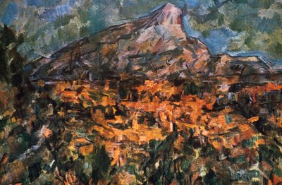 Mount Sainte-Victoire, 1904 tekijältä Paul Cézanne