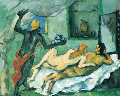 Iltapäivä Napolissa (The Rumpunch) tekijältä Paul Cézanne