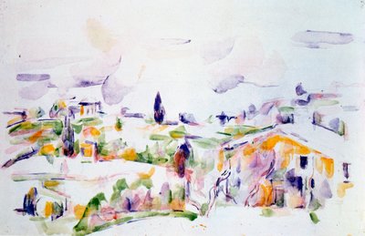 Kulku Provencen kautta, 1900-1906 tekijältä Paul Cézanne