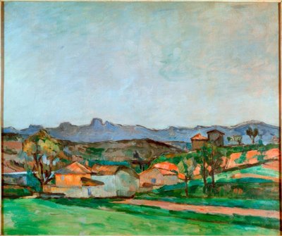 Provencen maisema tekijältä Paul Cézanne