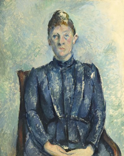 Madame Cézannen muotokuva tekijältä Paul Cézanne
