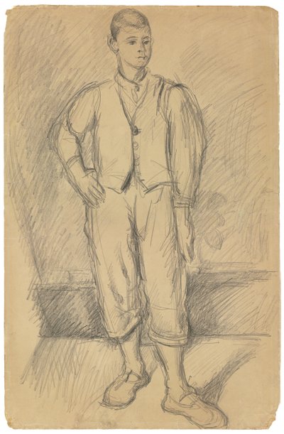 Taiteilijan pojan muotokuva; Taiteilijan pojan muotokuva, n. 1875-1885 tekijältä Paul Cézanne