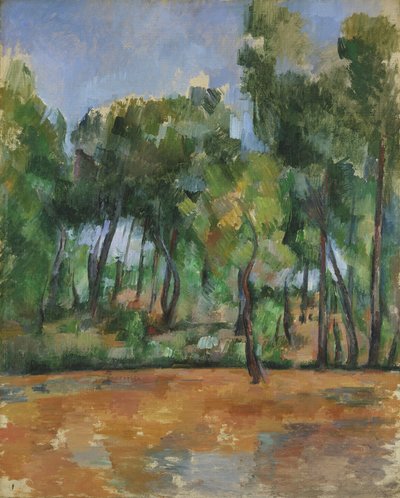 "Povencal Landscape", 1880-luvun loppu tekijältä Paul Cézanne