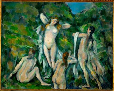 Quatre baigneuses tekijältä Paul Cézanne