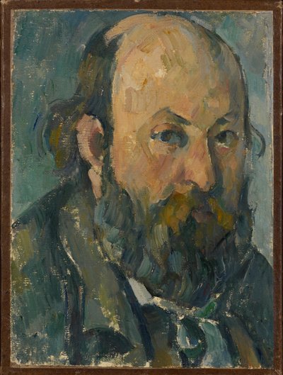 Omakuva, 1877-1878. tekijältä Paul Cézanne