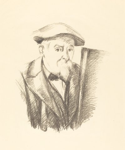 Omakuva, 1898. tekijältä Paul Cézanne