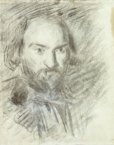 omakuva; Omakuva, n. 1874 tekijältä Paul Cézanne