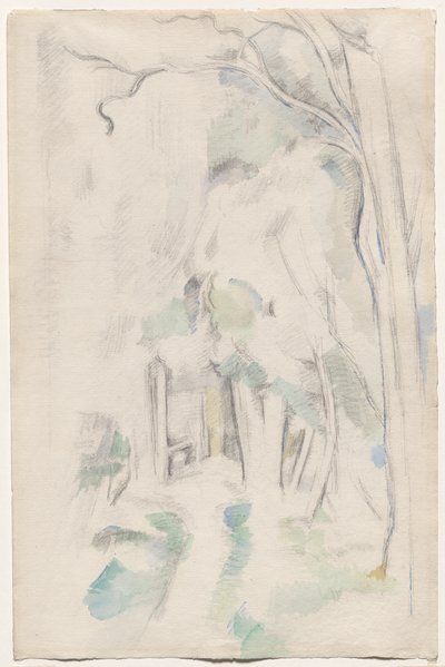 Polku metsässä tekijältä Paul Cézanne