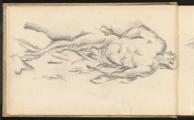 Tutkimus Pugetin "Milo of Crotonasta" tekijältä Paul Cézanne