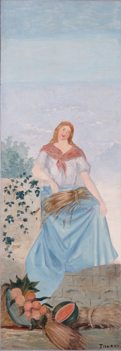 Kesä Les Saisons -sarjasta tekijältä Paul Cézanne