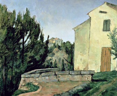 Hylätty talo Tholonetissa tekijältä Paul Cézanne
