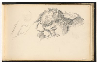 Taiteilijan poika lukeminen, n. 1887. tekijältä Paul Cézanne