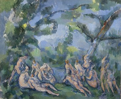 The Bathers, 1899-1904 tekijältä Paul Cézanne