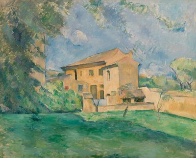 Maatila Jas de Bouffanissa tekijältä Paul Cézanne